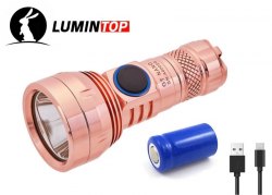 {MPower} Lumintop GT Nano Copper 銅版 USB 充電 德國名廠 OSRAM KW CSLNM1.TG 450流明 LED Flashlight 電筒 - 原裝行貨
