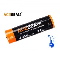 特價 - {MPower} ACEBeam 21700 4000mAh (10A) 3.7V Low Temp Li-ion Battery 鋰電池 充電池 ( 低溫版本 ) - 原裝行貨