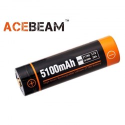 特價 - {MPower} AceBeam IMR 21700 5100mAh (20A) 3.7V Protected Li-ion Battery 帶保護板 鋰電池 充電池 - 原裝行貨