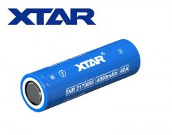 {MPower} XTAR 21700 4000mAh ( 40A ) 3.6V Li-ion Rechargeable Battery 鋰電池 充電池 - 原裝行貨