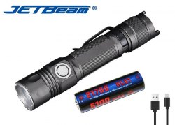 {MPower} Jetbeam Jet-2Ms USB 充電 美國名廠 CREE XHP35 LED 2000 流明 LED Flashlight 電筒 - 原裝行貨