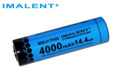 {MPower} Imalent MRB-217P40S 21700 4000mAhv 3.6V Protected Li-ion Battery 帶保護板 鋰電池 充電池 - 原裝行貨