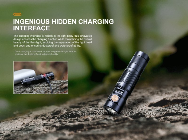 {MPower} Fenix E09R USB 充電 美國名廠 Luminus SST20 600 流明 LED Flashlight 電筒 - 原裝行貨 {MPower} Fenix E09R USB 充電 美國名廠 Luminus SST20 600 流明 LED Flashlight 電筒 - 原裝行貨