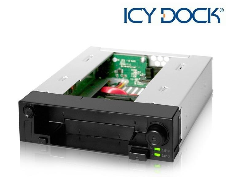 台灣名廠 ICY Dock MB971SP-B 專業級 2.5 3.5 SATA HDD Mobile Rack 硬碟抽取盒 - 原裝行貨 台灣名廠 ICY Dock MB971SP-B 專業級 2.5 3.5 SATA HDD Mobile Rack 硬碟抽取盒 - 原裝行貨