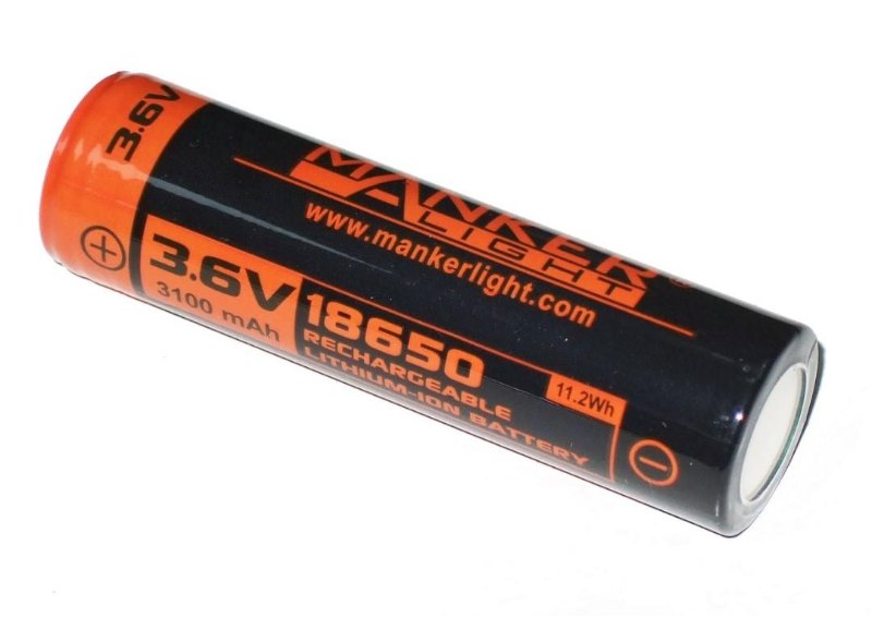 {MPower} Manker 18650 3100mAh ( 30A ) 3.6V High Drain Li-ion Battery 高放 鋰電池 充電池 - 原裝行貨