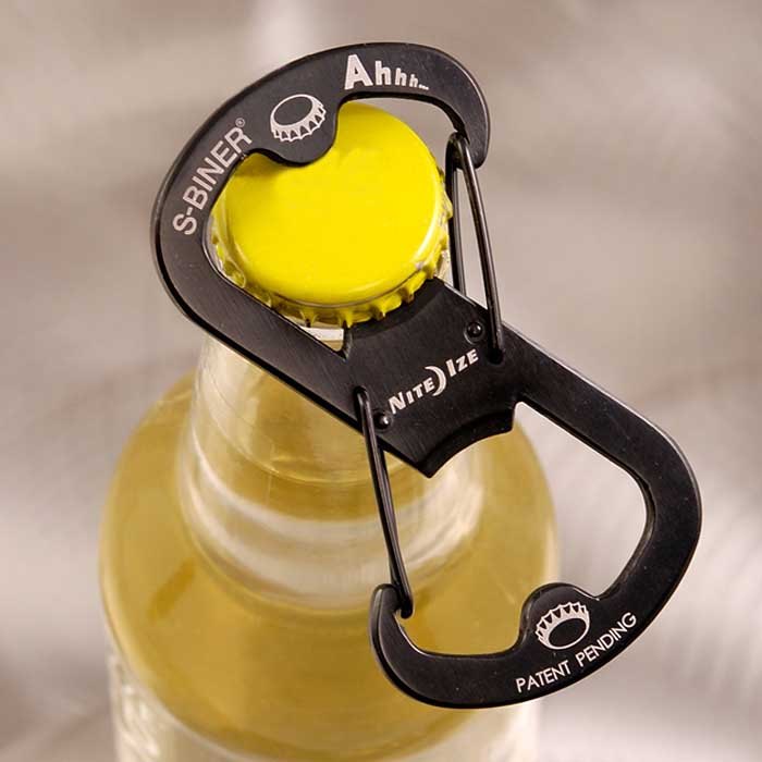 {MPower} 美國名廠 Nite Ize Stainless Bottle Opener S-Biner KeyChain 不銹鋼 爬山扣 開瓶器 鎖匙扣 ( SBO ) - 原裝行貨 {MPower} 美國名廠 Nite Ize Stainless Bottle Opener S-Biner KeyChain 不銹鋼 爬山扣 開瓶器 鎖匙扣 ( SBO ) - 原裝行貨