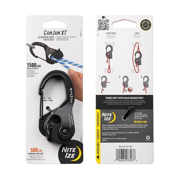 美國名廠 Nite Ize NCJLA CamJam Cord Tightener 鋁合金 繫繩器 營帳扣 - 原裝行貨 美國名廠 Nite Ize NCJLA CamJam Cord Tightener 鋁合金 繫繩器 營帳扣 - 原裝行貨