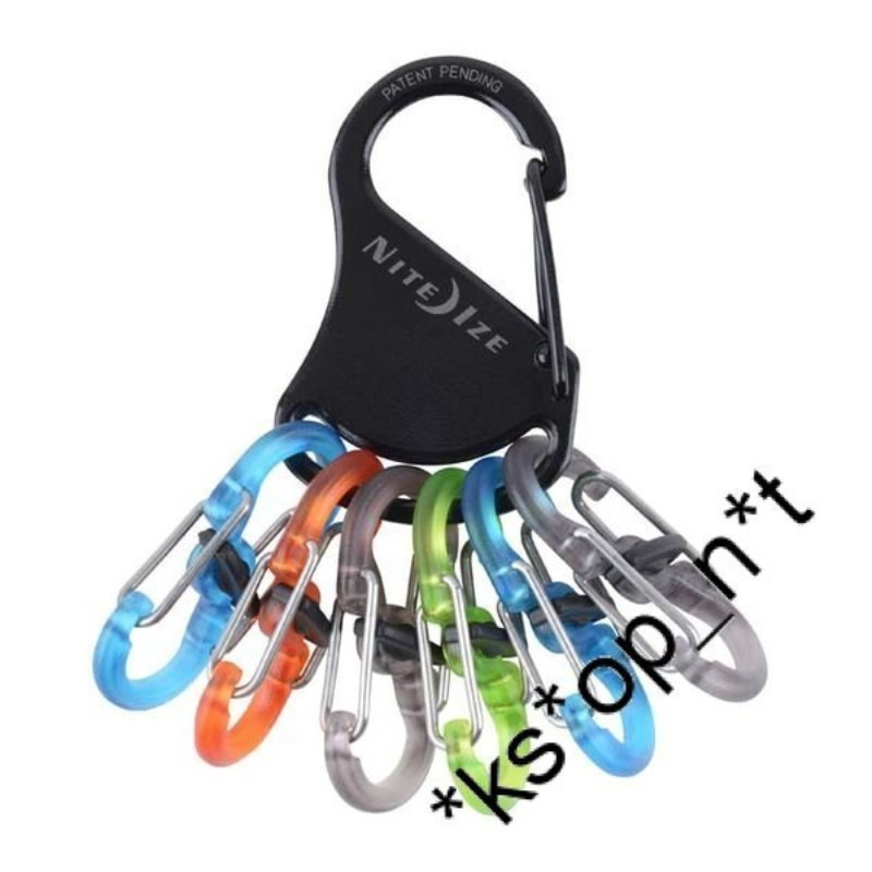 美國名廠 Nite Ize S-Biner KeyRack Locker 不銹鋼 鎖匙扣 ( 獨立 安全鎖 ) - 原裝行貨 美國名廠 Nite Ize S-Biner KeyRack Locker 不銹鋼 鎖匙扣 ( 獨立 安全鎖 ) - 原裝行貨