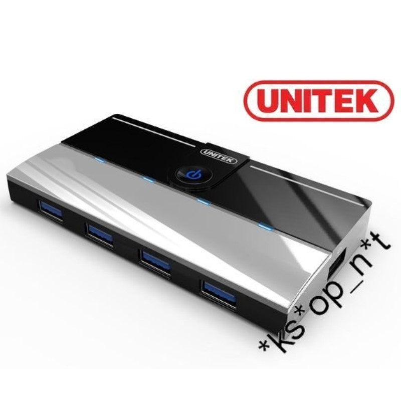 Unitek Y-3178 4 Port USB 3.0 Hub 集線器 + 1 Port iPad Charging Hub 充電器 - 原裝行貨 Unitek Y-3178 4 Port USB 3.0 Hub 集線器 + 1 Port iPad Charging Hub 充電器 - 原裝行貨