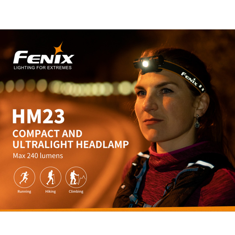 {MPower} Fenix HM23 美國名廠 CREE 240 流明 LED Head light 頭燈 電筒 ( 2A, AA ) - 原裝行貨 {MPower} Fenix HM23 美國名廠 CREE 240 流明 LED Head light 頭燈 電筒 ( 2A, AA ) - 原裝行貨