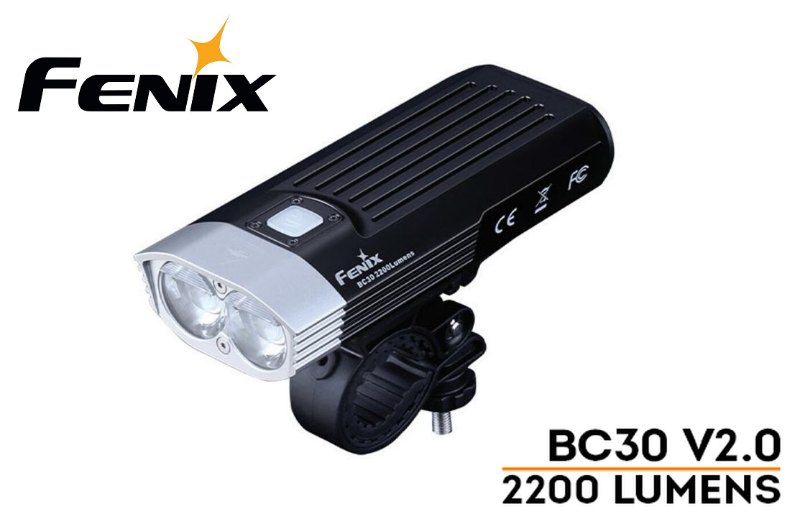 {MPower} Fenix BC30 V2.0 美國名廠 Luminus SST-40-N5 LED 2200流明 Bicycle Light 單車燈 電筒 ( 無線線控開關 ) - 原裝行貨