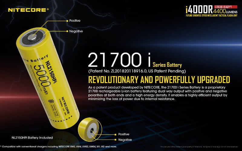 {MPower} Nitecore i4000R 美國名廠 CREE XP-L2 V6 LED 4400 流明 LED Flashlight 電筒 - 原裝行貨 {MPower} Nitecore i4000R 美國名廠 CREE XP-L2 V6 LED 4400 流明 LED Flashlight 電筒 - 原裝行貨