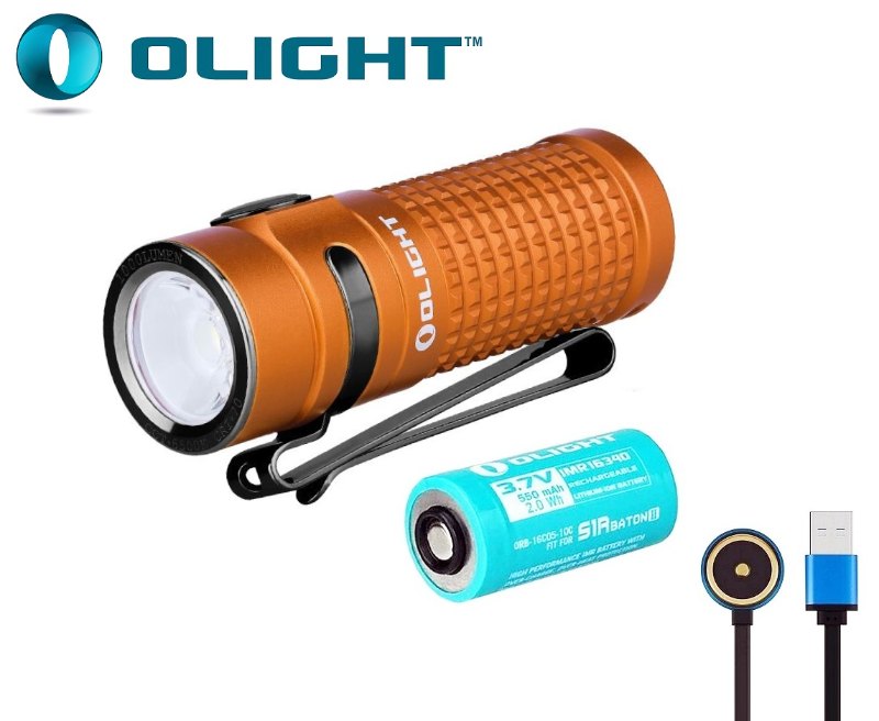 {MPower} Olight S1R Baton II Orange 橙色 限量版 USB 充電 1000流明 LED Flashlight 電筒 - 原裝行貨 {MPower} Olight S1R Baton II Orange 橙色 限量版 USB 充電 1000流明 LED Flashlight 電筒 - 原裝行貨
