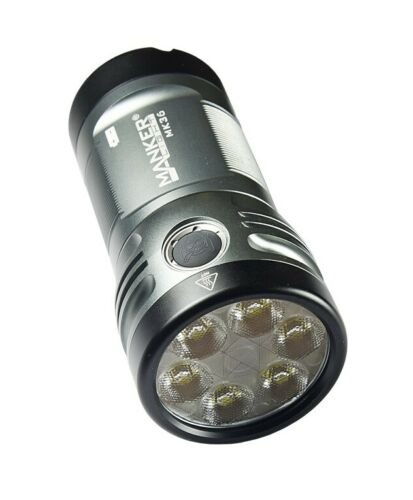 {MPower} Manker MK36 ( 黃光 ) USB 充電 美國名廠 6x Luminus SST-40-W 11000流明 LED Flashlight 電筒 - 原裝行貨 {MPower} Manker MK36 ( 黃光 ) USB 充電 美國名廠 6x Luminus SST-40-W 11000流明 LED Flashlight 電筒 - 原裝行貨