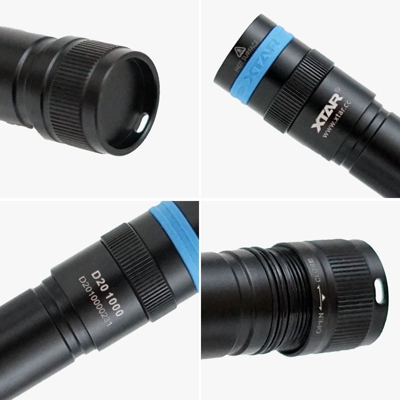 {MPower} XTAR D20 美國名廠 Cree XP-L V6 LED 1000流明 Diving Flashlight 潛水 電筒 ( 磁控 ) - 原裝行貨 {MPower} XTAR D20 美國名廠 Cree XP-L V6 LED 1000流明 Diving Flashlight 潛水 電筒 ( 磁控 ) - 原裝行貨