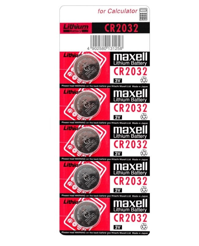 {MPower} 日本名廠 Maxell CR2032 3V Lithium Battery 鈕扣電池 鋰電池 - 原裝行貨