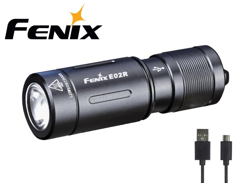 {MPower} Fenix E02R USB 充電 美國名廠 Cree XP-G2 S3 200 流明 LED Flashlight 電筒 - 原裝行貨 {MPower} Fenix E02R USB 充電 美國名廠 Cree XP-G2 S3 200 流明 LED Flashlight 電筒 - 原裝行貨