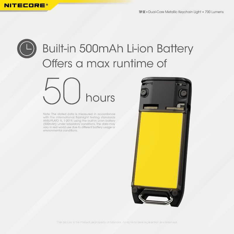 {MPower} Nitecore TIP SE USB 充電 德國名廠 OSRAM P8 LED 700 流明 LED Flashlight 電筒 - 原裝行貨 {MPower} Nitecore TIP SE USB 充電 德國名廠 OSRAM P8 LED 700 流明 LED Flashlight 電筒 - 原裝行貨