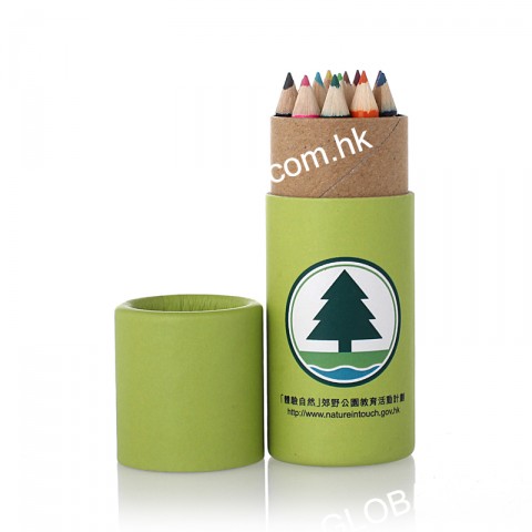 環保木顏色鉛筆套裝