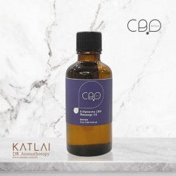 WATER - 5 Elements CBD Massage Oil (500mg CBD)
