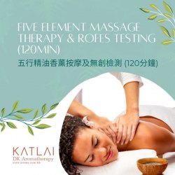 CBD Aromatherapy Massage  Non-invasive Testing (120 min) ((Early Bird price $1000 only apply to 1st time customer)