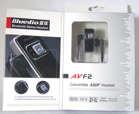 全新藍弦 AV-F2 原裝立體聲藍牙耳機 雙耳 音樂藍牙
