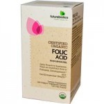 FutureBiotics, 檸檬果皮提取物的天然葉酸補給品，有機素食標籤 Folic Acid from Lemon Peel, 120 Organic Veggie Tabs