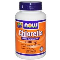 Now Foods, 綠藻素 Chlorella, 1000 mg, 120 Tablets