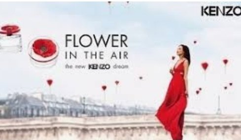 Kenzo flower in top the air summer edition