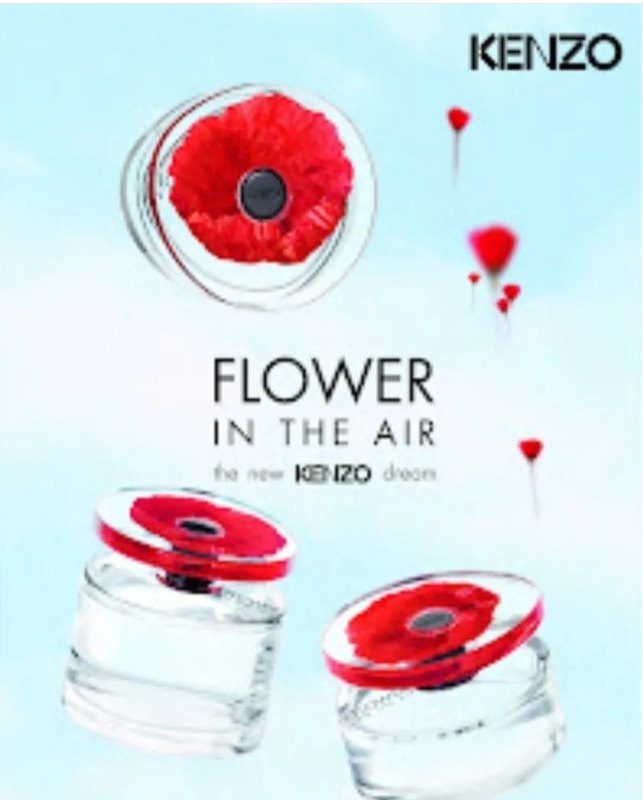 Kenzo flower in outlet the air summer edition