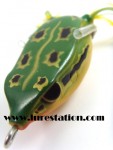 韓國JRC 雷蛙 鬚腳 12g 55mm 黃綠黑點