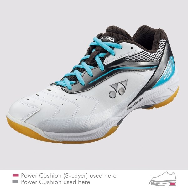 YONEX SHB 65 WIDE 黃, 白藍 YONEX SHB 65 WIDE 黃, 白藍