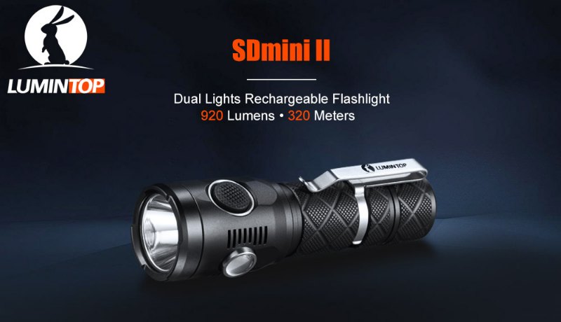 920 流明 ● LUMINTOP SDmini II 直充 電筒 ● XP-L HI 白 / XP-G2 中白 ● 359 920 流明 ● LUMINTOP SDmini II 直充 電筒 ● XP-L HI 白 / XP-G2 中白 ● 359