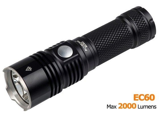2000 流明 ● ACEBEAM EC60 直充 電筒 ● XHP35 HI 2000 流明 ● ACEBEAM EC60 直充 電筒 ● XHP35 HI