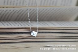 Handmade in Korea - Tiny Envelope Necklace  (NL-VN-315015)