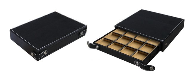 12 Compartment Cufflink Box 12 Compartment Cufflink Box