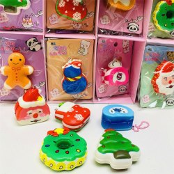 X166-卡通聖誕減壓膠 ($5 / 1個)
