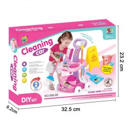 Y197a-兒童清潔手推車