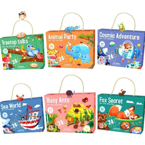 Y210a-24片得意拼圖