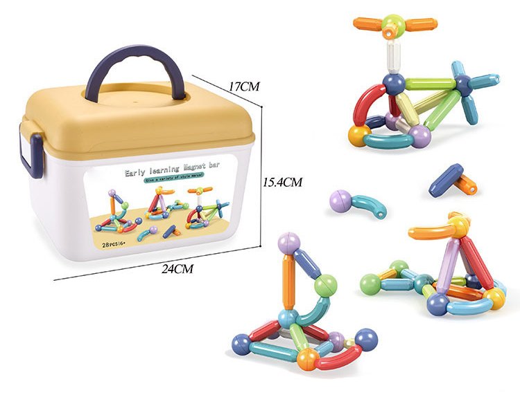 Y500a-膠盒磁力棒