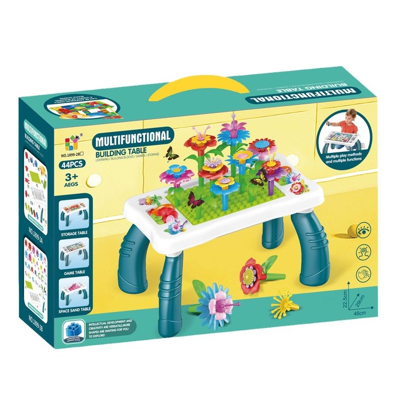 Y556a-積木花園桌