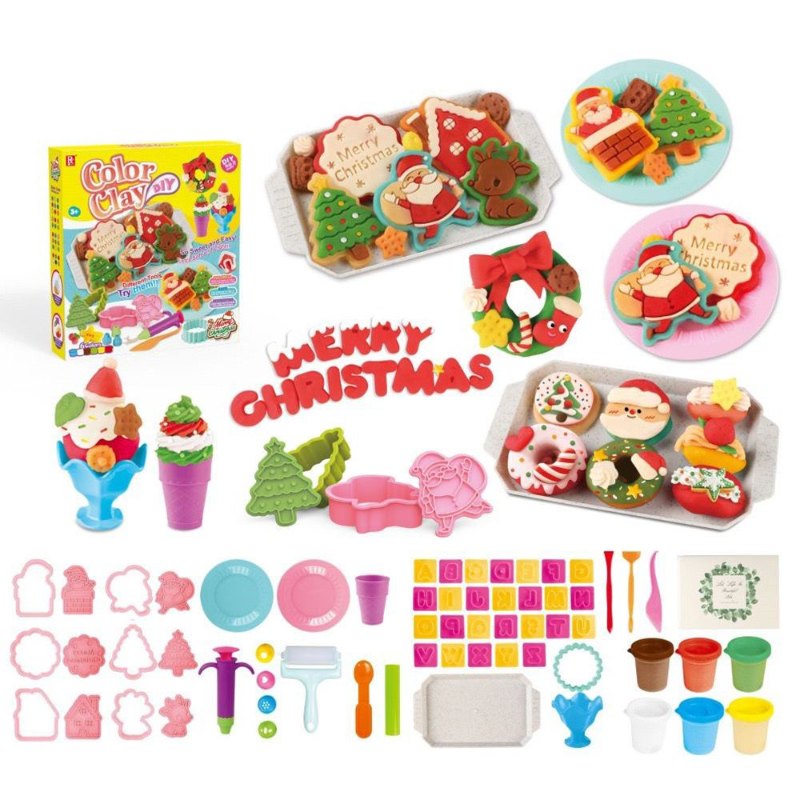 X067-聖誕彩泥玩具 ($40 / 1盒)