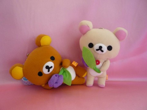 Rilakkuma 北海道限定薰衣草吊飾 - 白熊