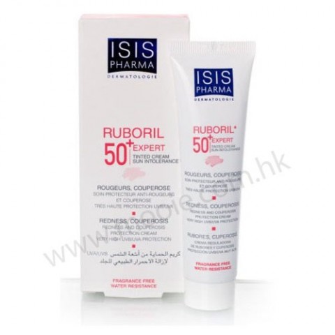 法國 Isis Pharma - Ruboril Expert SPF 50+ 防敏抗紅修飾防曬霜