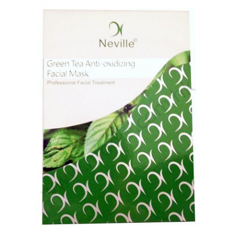 Neville - Green Tea Anti-oxidizing Facial Mask 綠茶抗氧面膜紙 5pcs (面膜及眼膜系列)