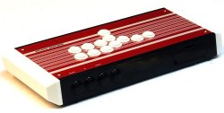 Hitbox controller 30 mm - Stickless Long ABS Sanwa Denshi PS4 PS3 PC  20.47 inches x 9.45 x 2.48 Weight 6.83 lbs