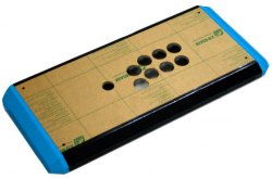 Fightstick Cases / Enclosures - Long ABS fightstick case TE Blue 20.47 inches x 9.45 inches x 2.48 inches Weight 6.83 lbs