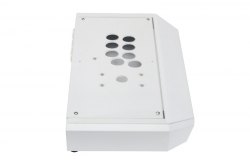 Fightstick Cases / Enclosures - Metallic White fightstick case Dimension: 18.90 inches x 10.24 inches x 2.48 inches