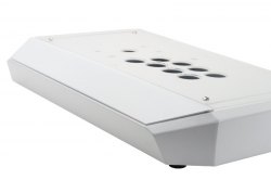 Fightstick Cases / Enclosures - Metallic White fightstick case Dimension: 18.90 inches x 10.24 inches x 2.48 inches