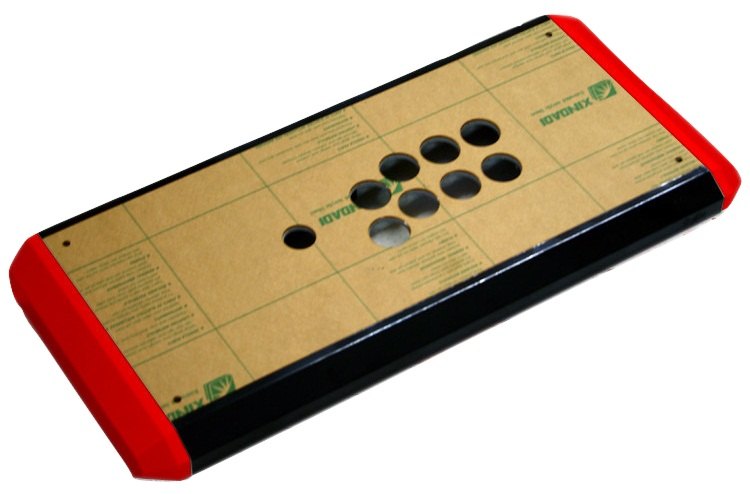 Fightstick Cases / Enclosures - Long ABS fightstick case TE Red 20.47 inches x 9.45 inches x 2.48 inches Weight 6.83 lbs